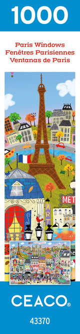 Ceaco - Shop Windows - Paris Windows - 1000 Piece Jigsaw Puzzle Ceaco