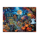 WEMEON Halloween Paint by Numbers Kit for Adults- Halloween Paint by Numbers Kit for Adults Beginner, Adult Paintting by Number Kits on Canvas Arts Crafts for Adult(16 x 20 Inch) WEMEON