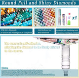 KICHANG Goldfish Diamond Painting Diamond Art Kits for Adults,Diamond Art Diamond Painting,5D Diamond Painting Accessories Diamond Art Kits,Round Full Drill Diamond Dots-Home Decor&Gift-12x16in KICHANG