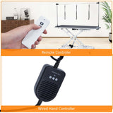 48" Electric Dog Grooming Table, Height Adjustable 9" to 40", Heavy Duty Pet Grooming Table with Tool Organizer, Large Dog Grooming Station for Pets Bathing Drying, Capacity Up to 330Lb Hipicute