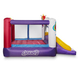 Cloud 9 Inflatable Bounce House and Blower, Unicorn Theme Bouncer for Kids with Slide, Includes Stakes and Repair Patches Cloud 9
