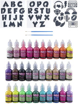 Puffy Bulk Buy Paint 30 pack Premium Quality Nontoxic 3D Paint Set. Safe for Kids, Great for School Projects, Permanent on Fabric, Canvas, Wood, Glass, and More Craft Surfaces Puffy