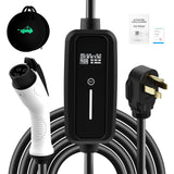 SubSun Portable Level 2 EV Charger 40Amp 240V Electric Car Charger for All J1772 EVs Includes Chevy Volt Bolt and Nissan Leaf, 25FT EV Charging Cable with NEMA 14-50 Plug for Home Travel SubSun