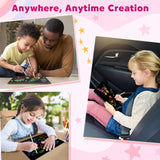 ZMLM Scratch Paper Art-Crafts Gift: 2 Pack Rainbow Notebooks Supplies Toys Easter Basket Stuffers for 3 4 5 6 7 8 9 10 Years Old Girls and Boys Kids Birthday Party Games (Pink) ZMLM