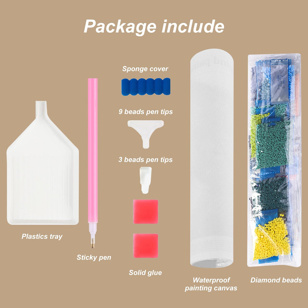 Stalente Diamond Painting Kits for Adults Fox, 5D DIY Diamond Art Kits for Beginners Round Full Drill Diamond Painting for Home Wall Decoration Gift 12×12inch, Fall Maple Leaf Stalente