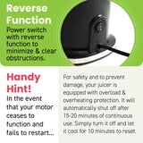 Elite Gourmet EJX017 Whole Fruit 3” Feeding Chute, Dynamic Masticating Slow Juicer, High Yield Cold Press Juice Extractor, Nutrient and Vitamin Dense, Easy to Clean, 27 oz Juice Cup, Black Elite Gourmet