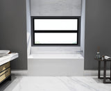 Aqua Eden VTAP663222R 66-Inch Acrylic 3-Wall Alcove Tub with Right Hand Drain, White Kingston Brass