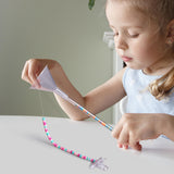 codree 3 Pack Beading Funnel Bracelet Making Kit- Clay Bead Beading Tools Kit- Beading Funnel Beading Needles for 0.24" Clay Beads Jewelry Making, Bracelets, Necklaces (Not Include Clay Beads) codree