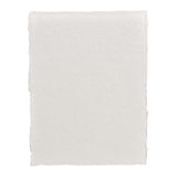 LEATHER VILLAGE Watercolor Paper, 140lb(300gsm), 6x4 Inches, 25 Sheets, Handmade Deckle Edge Paper, Textured, Mixed Media, Cold Press Pad for Calligraphy, Sketching, Crafts and Painting LEATHER VILLAGE