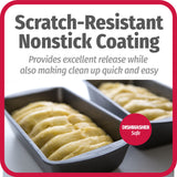 Good Cook 4025 8 Inch x 4 Inch Loaf Pan GoodCook