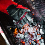 Grill Armor Welding Gloves – 16inch 932℉ - Leather Forge/Mig/Stick – Heat/Fire Resistant Gloves, Mitts/Pot Holders For Oven, Grill, BBQ, Furnace, Stove, Fireplace, Tig Welder, Animal Handling Glove Grill Armor Gloves