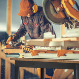 60" Adjustable Work Bench with Drawer Storage, Power Outlet, and Wheels - Heavy Duty Work Table for Home, Garage, and Office - Sturdy Steel Frame with Solid Bamboo Table Top - 2700 lbs Capacity HONRISE