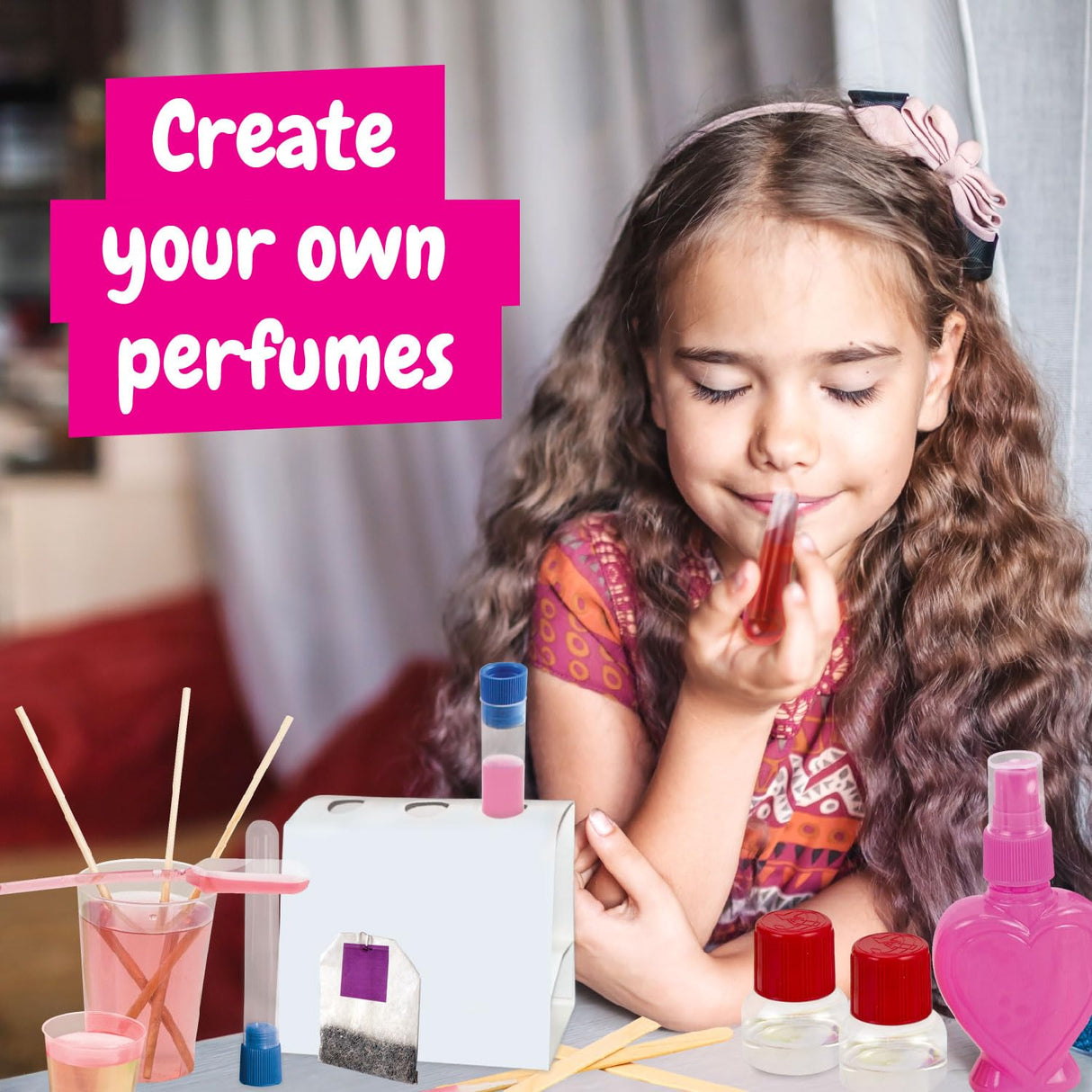 Science4you Perfume Making Kit for Girls and Boys - Make Your Own Perfumes for Kids, Scientific Kit + Creative Experiments and Activities, Stem Toys and Games, Gifts for 8+ Year olds Kids Science4you