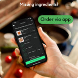 CHEF iQ Sense Smart Wireless Meat Thermometer with Ultra-Thin Probe, Unlimited Range Bluetooth Meat Thermometer, Digital Food Thermometer for Remote Monitoring of BBQ Grill, Oven, Smoker, Air Fryer CHEF iQ