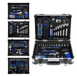 Prostormer Tool Set 259-Piece, Complete Hand Tool Kit with Heavy Duty Aluminium Tool Box, General Mechanic Toolbox for Home, Car, RV, Repair Shop Prostormer