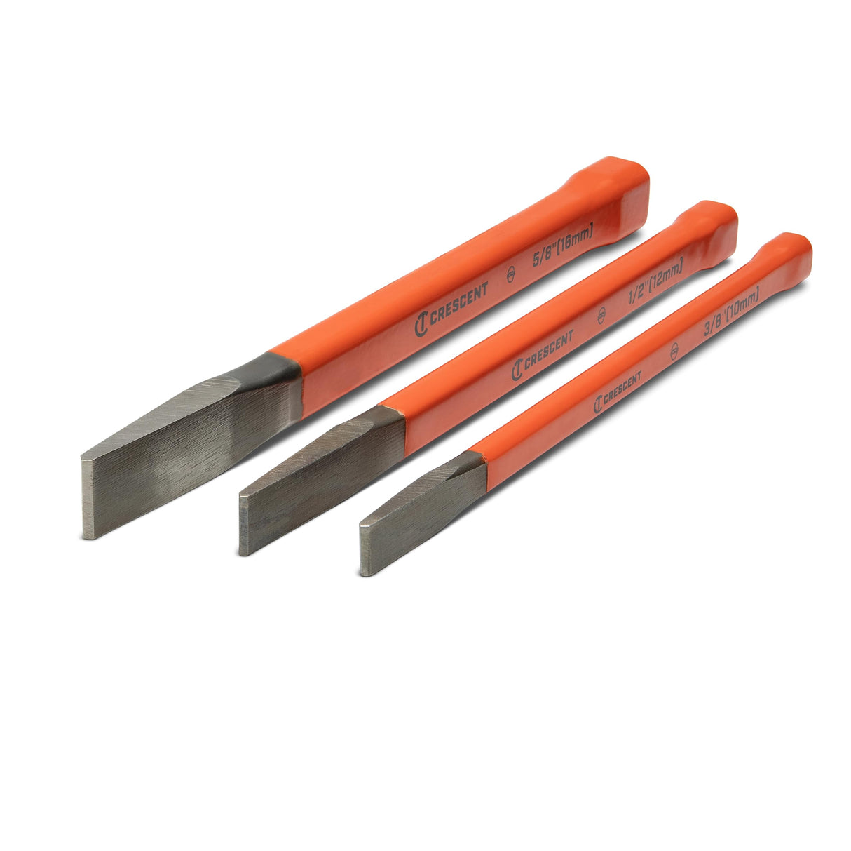 Crescent 3 Piece Set, 3/8", 1/2", 5/8" Chisel - CCOCHS3 Crescent
