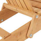 Yaheetech Folding Adirondack Chair Set of 4 Outdoor, 300LBS Solid Wood Garden Chair Weather Resistant, Fire Pit Lounge Chairs for Garden/Yard/Patio/Lawn, Natural Wood Yaheetech