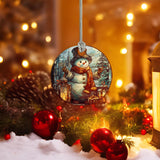 CraftPanel 30 PCS Sublimation Hardboard Name Plates Blanks for Stanley 40oz Cup Accessories Custom Name Tag, Sublimation Tumbler Lid Topper MDF Blank Tumbler Nameplates(Round 3.14") CraftPanel