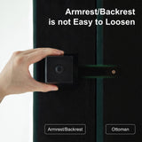 Belffin Modular Sectional Sofa with Ottomans Velvet Reversible Sleeper Sectional Sofa with Chaise Modular Sleeper Sofa Bed with Storage Seat Green Belffin