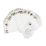 Woohome 48 PCS Paper Quilling Kit, Paper Quilling Making Drawing Design, Strips Quilling Paper and Papers Quilling Tools for Quilling Art Paper DIY Drawing Handcraft Handmade, Home Decoration Woohome