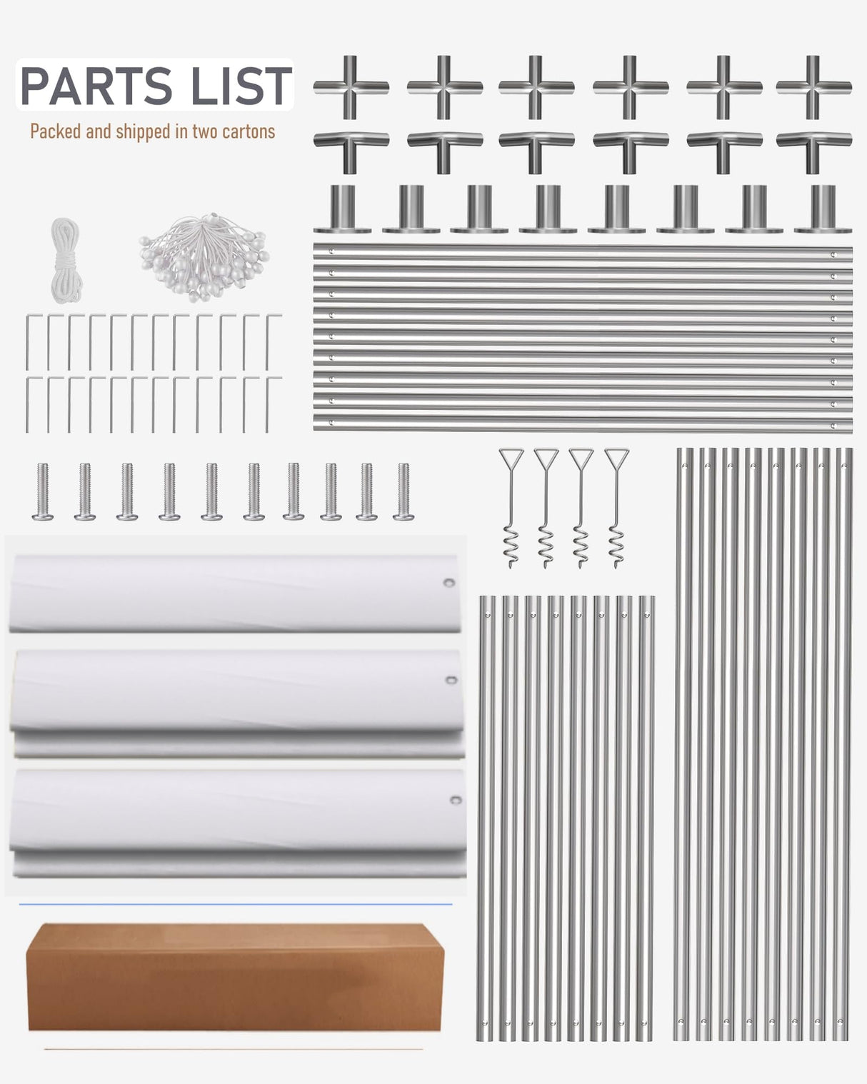 10X20 Ft Carport, Portable Carport with 4 Roll-Up Windows,Doors,Car Port with 200g PE Tarp for Car Boat Truck Motorcycle, Waterproof & UV Protected, Anti-Snow Portable Garage Kit Tent PeakPursuit