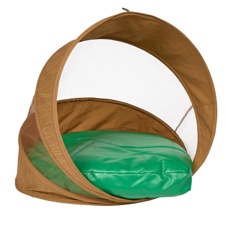 Hideaway Log Chair with Cushion by Environments, Portable Pop-Up Woodland Play Tent, Kids Retreat for Calming Space, Perfect for Quiet Time and Reading Environments