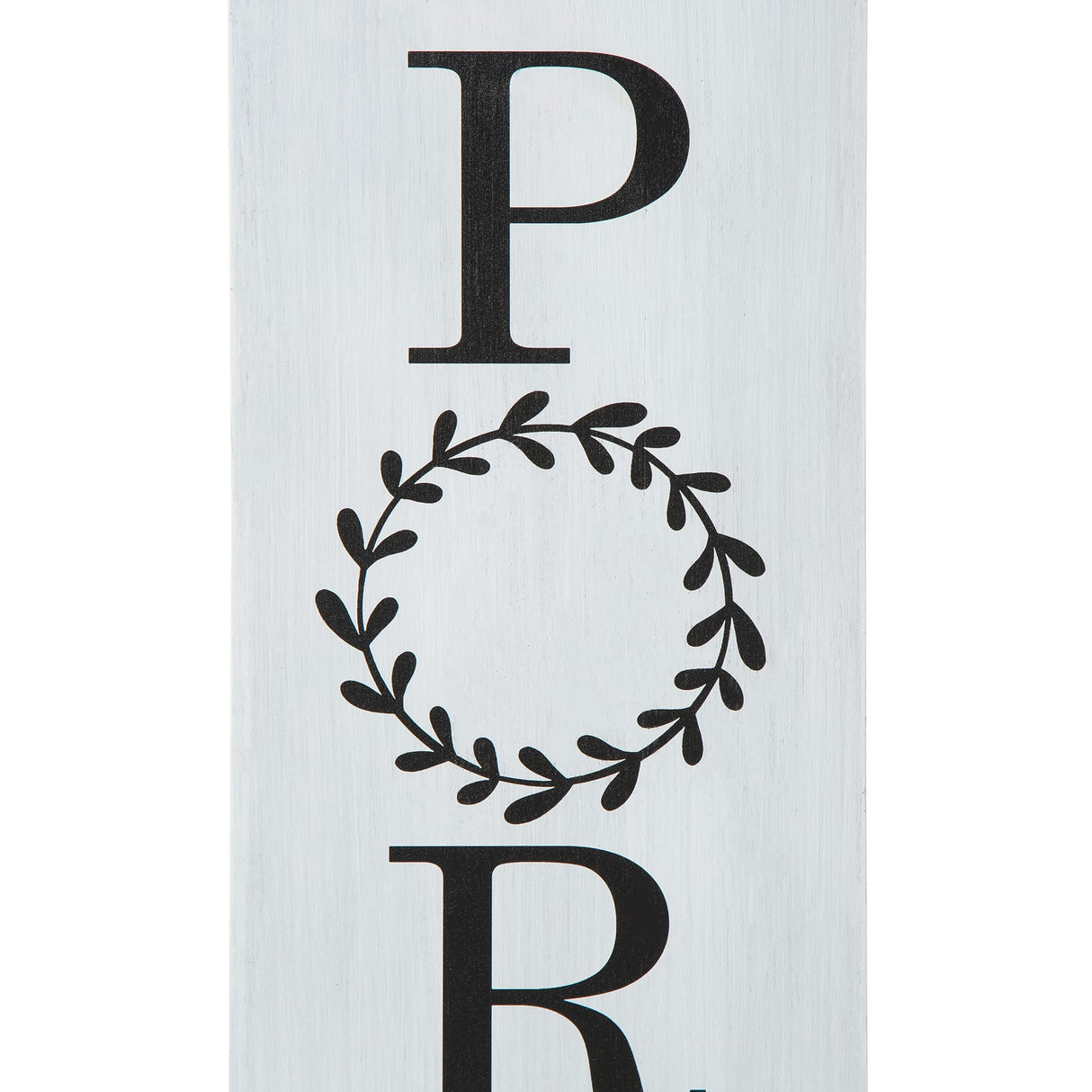 Glitzhome 30"H Wooden WELCOME Porch Sign, Double Sided Natural Welcome Rustic Porch Sign for Front Porch Decor Solid White glitzhome