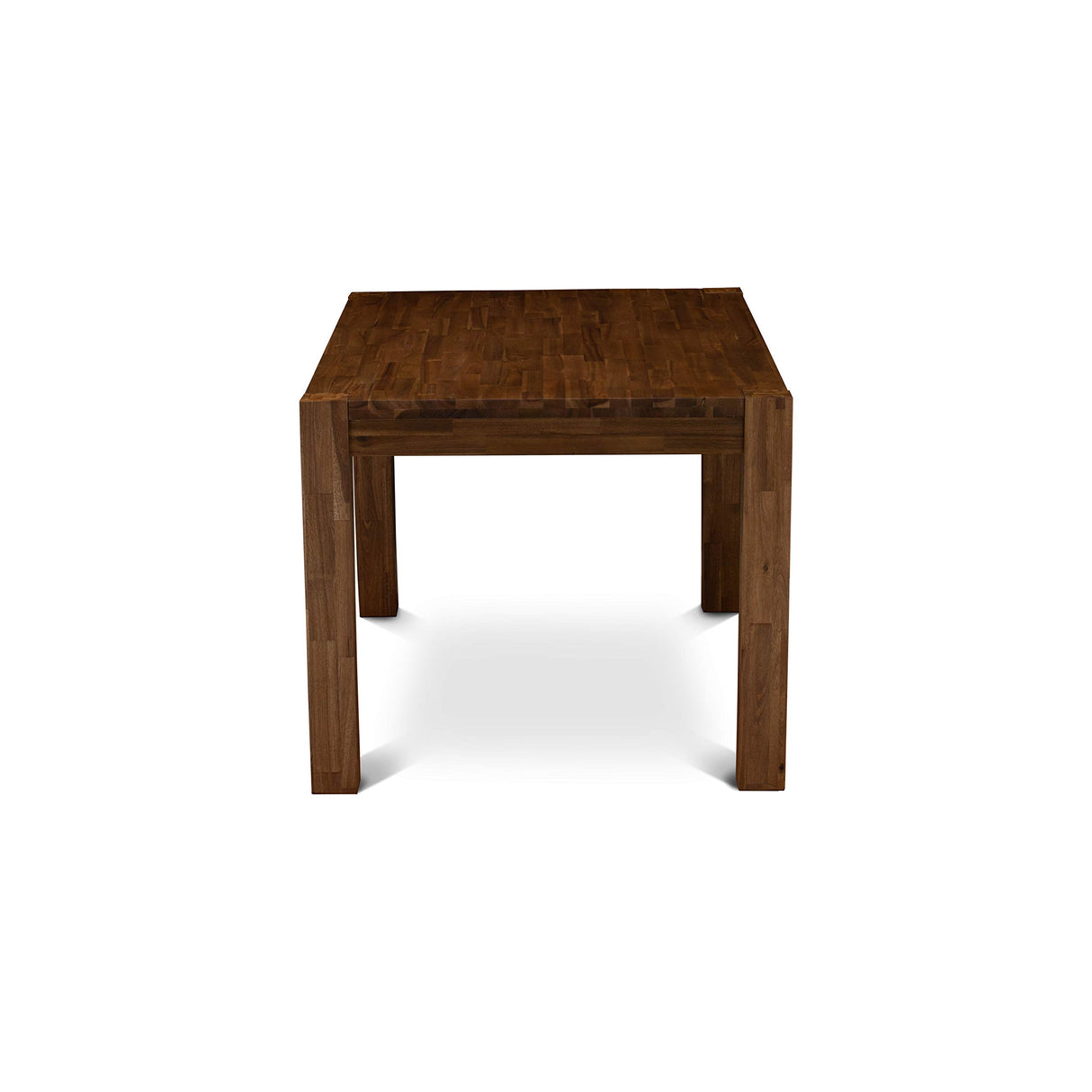 East West Furniture CN6-0N-T Celina Modern Kitchen Table - Rectangle Rustic Wood Dining Table , 36x60 Inch, Walnut East West Furniture