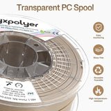 YXPOLYER ABS Filament Marble Series 3D Printing Filament 1.75mm 1kg, Grey Beige Textured Tan 3D Printer Filament High-Heat, High-Strength & Moisture-Resistant, with Upgrade AMS-Compatible Spool yxpolyer