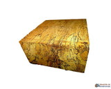 Bowl Blank Lathe Turning Block 6x6x3" Spalted Tamarind Wood Ministry of Warehouse