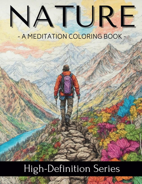 NATURE: Meditation Coloring Book (High-Definition Series) Independently Published