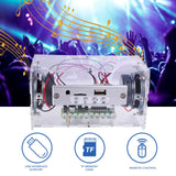 MiOYOOW DIY Bluetooth-Compatible Speaker Kit, Mini Stereo Sound Amplifier Soldering Projects with LED Flashing Light, Electronic Soldering Practice Kit for School STEM Education and Home Office Use MiOYOOW