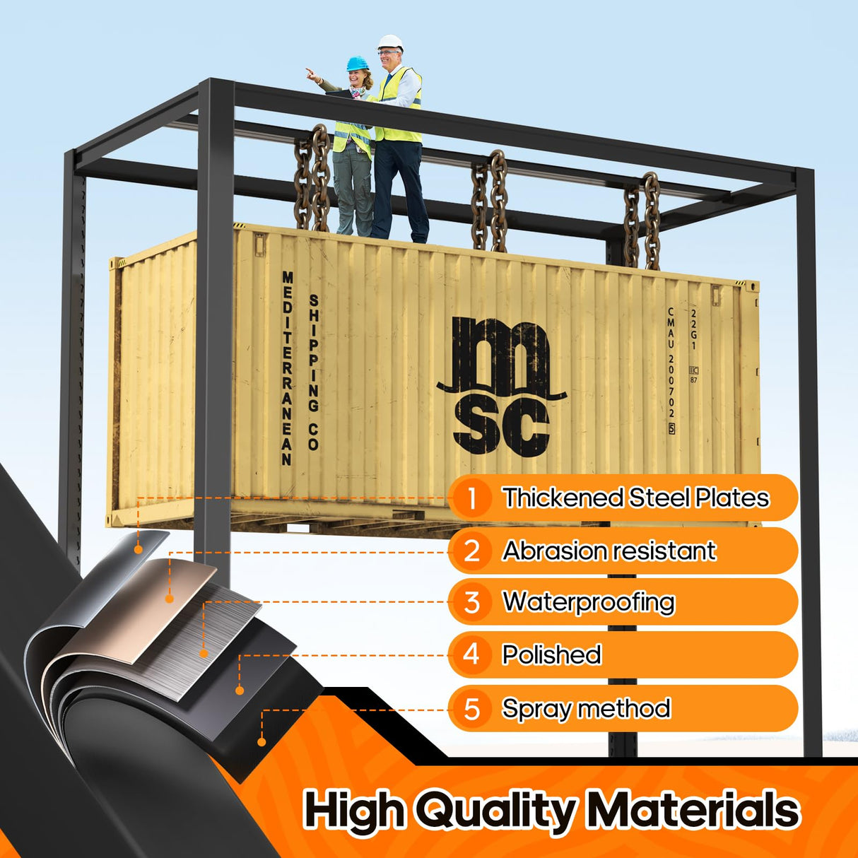 Nexvrtau Garage Shelving Heavy Duty,5 Tier Adjustable Metal Shelving Storage Rack,Storage Shelves,48" Wx20 Dx72.2 H,Industrial Shelving Unit for Basement,Warehouse,Garage Organization.1 Pack Nexvrtau