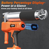 olmlmo Grease Gun, High-Efficiency Electric Grease Gun Kit, 10000 PSI Cordless Grease Gun with 2*2.0AH Batteries and Charger, 6.8 oz/min Battery Powered Grease Gun for Equipment Operators and Farmers olmlmo