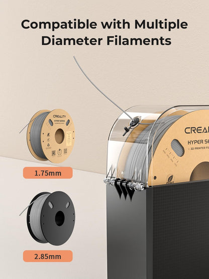 Creality Filament Dryer Box Pro, Upgraded 360° Heating with Fan, Dust & Moisture-Proof Storage, 3D Printer Filament Spool Holder, Dehydrator for 1.75mm/2.85mm PLA PETG ABS TPU - WoodArtSupply