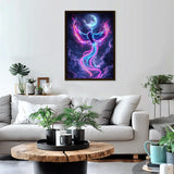 Genius maker Phoenix Diamond Painting Kits for Adults, 5D Animal Diamond Art Kits for Beginners DIY Full Drill Diamonds Painting Pictures, Diamond Gem Art Painting DIY Crafts Kit Decor 12x16inch Genius maker