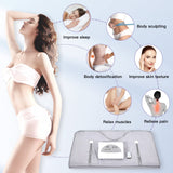 Juilsioa Infrared Sauna Blanket for Fitness and Detox Anti Aging, Length 71" with Remote Control, 2 Zone Temperature Control, Quick Sweating Professional Body Sculpting Home Sauna Juilsioa