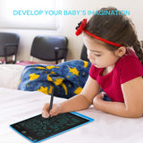 Mafiti LCD Writing Tablet 8.5 Inch Electronic Writing Drawing Pads Portable Doodle Board Gifts for Kids Office Memo Home Whiteboard Blue mafiti