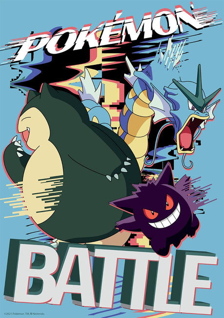 Buffalo Games - Pokemon - Battle Distortion - 300 Piece Jigsaw Puzzle for Adults -Challenging Puzzle Perfect for Game Nights - Finished Size is 21.25 x 15.00 Buffalo Games