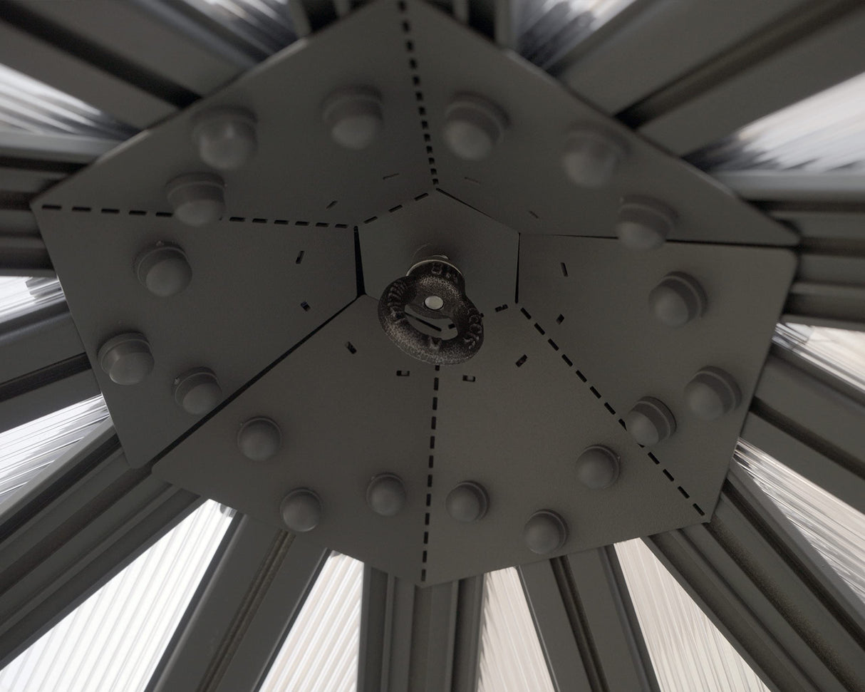 Palram - Canopia Oasis Greenhous - 7' x 8' x 9' - Gray Palram