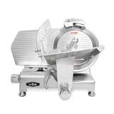 KWS MS-12ES Metal Collection Commercial 420W Electric Meat Slicer 12-Inch with 304 Stainless Steel Blade & Extended Back Space, Frozen Meat/Cheese/Food Slicer Low Noises [ ETL, NSF Certified ] KWS KitchenWare Station