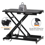 50Inch Electric Dog Grooming Table, Heavy Duty X-Type Electric Lift Pet Grooming Table for Large Dogs, with Overhead Arm, Usb Sockets and 3 Grooming Noose, Height Adjustable, Black TROPOW
