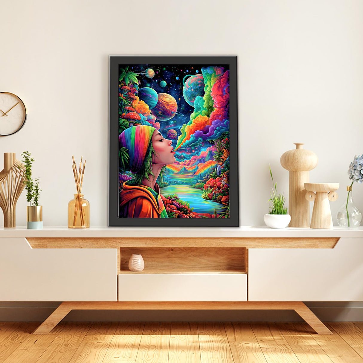 TOSTOG Diamond Art Kits for Adults, Starry Sky Diamond Paintings for Adults, Full Drill Rainbow Smoke Diamond Art Kits, 5D Diamond Paintings Kit Gem Painting Wall Decor and Gift 12 * 16 Inch. TOSTOG