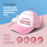 Ankmogela 10 Pack of Blank Trucker Hat Men and Women Mesh Hat Hot Stamping DIY Graffiti Hat Baseball Cap Ankmogela