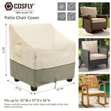 COSFLY Outdoor Furniture Patio Chair Covers Waterproof Clearance, Lounge Deep Seat Cover, Lawn Furnitures Covers Fits up to 32W x 37D x 36H inches(2 Pack) COSFLY