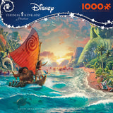 Ceaco - Thomas Kinkade Disney Dreams - Moana - 1000 Piece Jigsaw Puzzle Ceaco