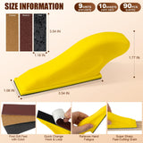 LVANJI 90PCS Premium Micro Detail Sander Kit, Updated 3-in-1 Mini Hand Sanding Block, 60-400 Grit Sandpaper for Wood Crafts, Tight Spaces, and DIY Polishing Projects lvanji