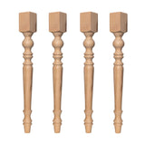 Farmhouse Wood Table Leg, Kitchen Island Legs, Dinner Table Legs, Bench Legs (36 Inch / 90 cm) Generic