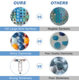 Hestarcul DIY Diamond Art Kits for Adults,5D Diamond Painting Kit for Beginner,Full Round Gem Art Paint by Diamond for Home Wall Decor,Gift for Girl. (Sunflower) Hestarcul