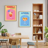 DAZZLEDOTS 6 Pack Diamond Art Kits for Adults, Cocktail Diamond Painting 5D Diamond Art Kits for Beginners Retro Cocktail DIY Full Drill Paint by Diamonds Dot Gem Art for Home Wall Decor 12x16Inch DAZZLEDOTS